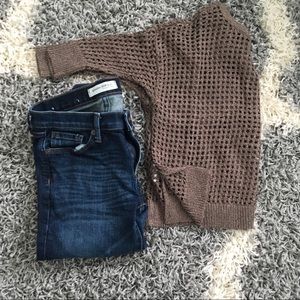 🌸5/$25 express brown sweater